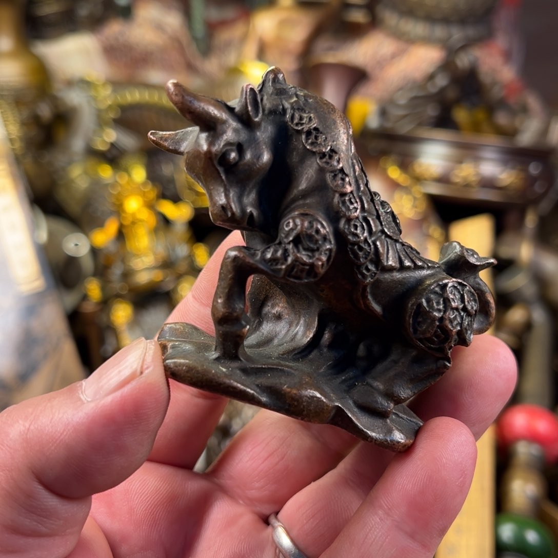 茶壶香炉铜器摆件