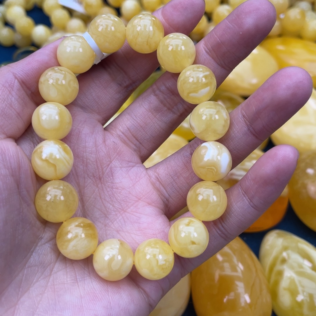 琥珀裸石未镶嵌琥珀蜜蜡w 21