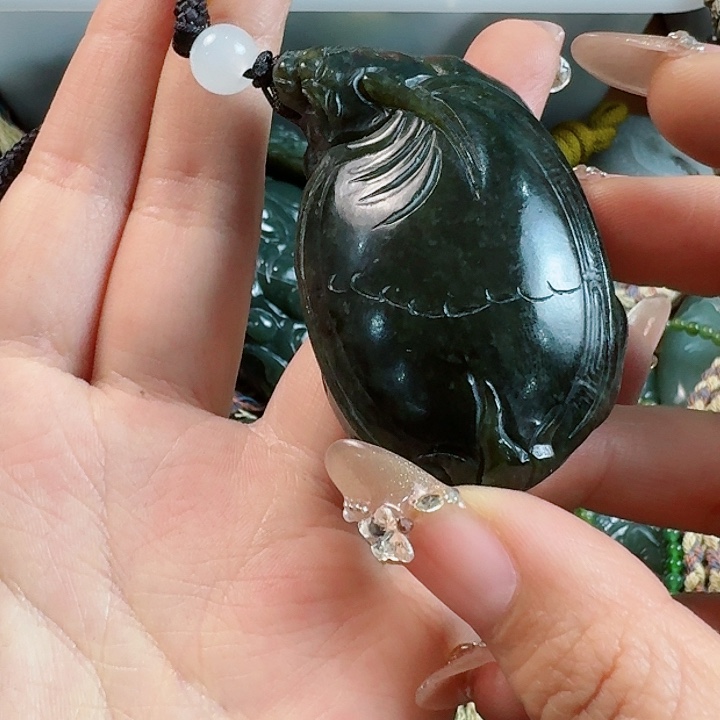 和田玉把件未镶嵌