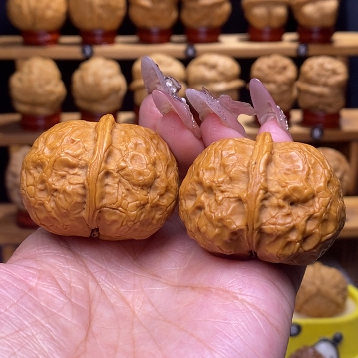 文玩核桃把件大鲲鹏元宝13号42尺