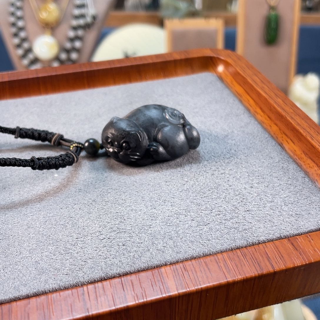 和田玉吊坠(不含链)未镶嵌