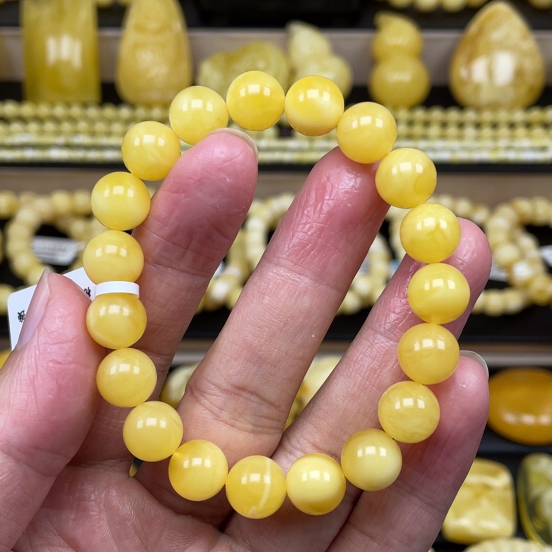 琥珀裸石未镶嵌琥珀蜜蜡