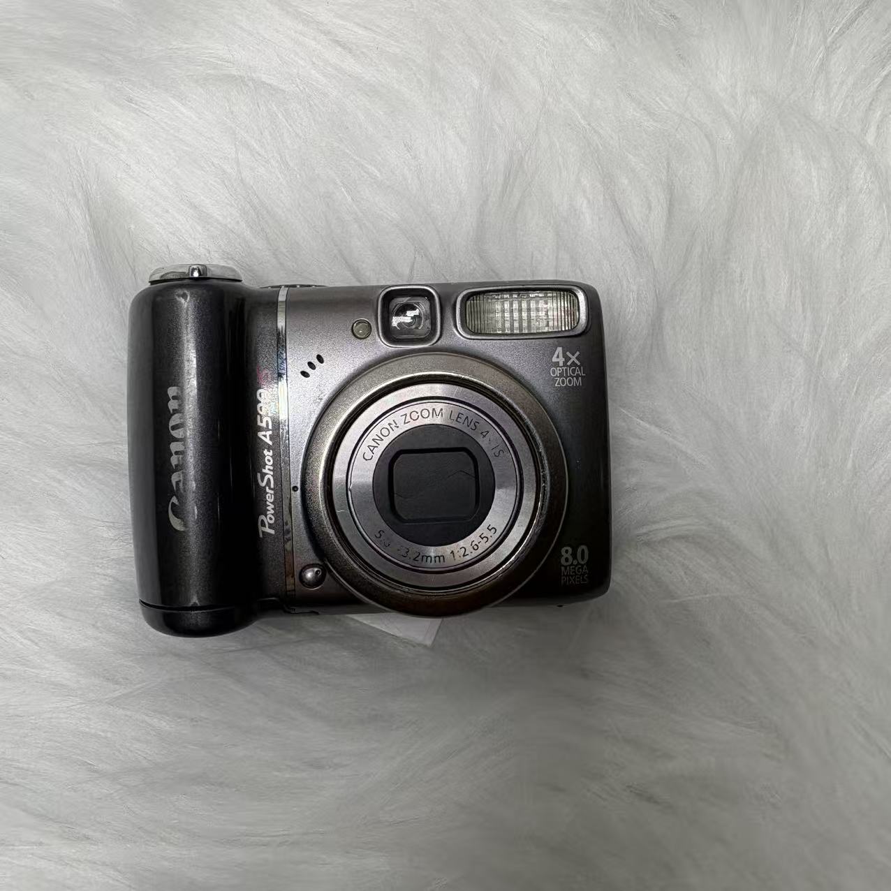 8新 Canon/佳能  a590 800万像素4倍光变自备五号电池复古冷白 