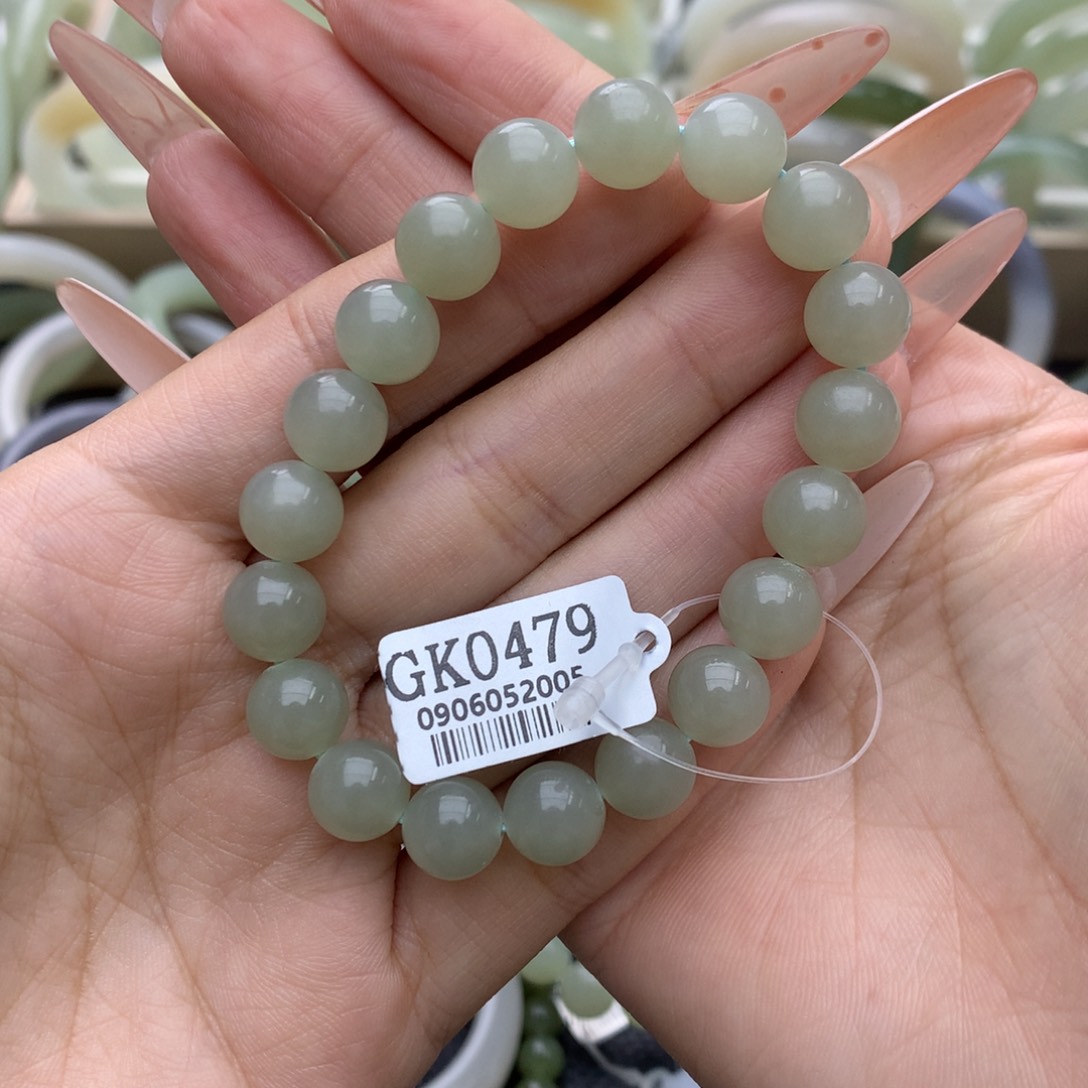 和田玉手链未镶嵌爱***米