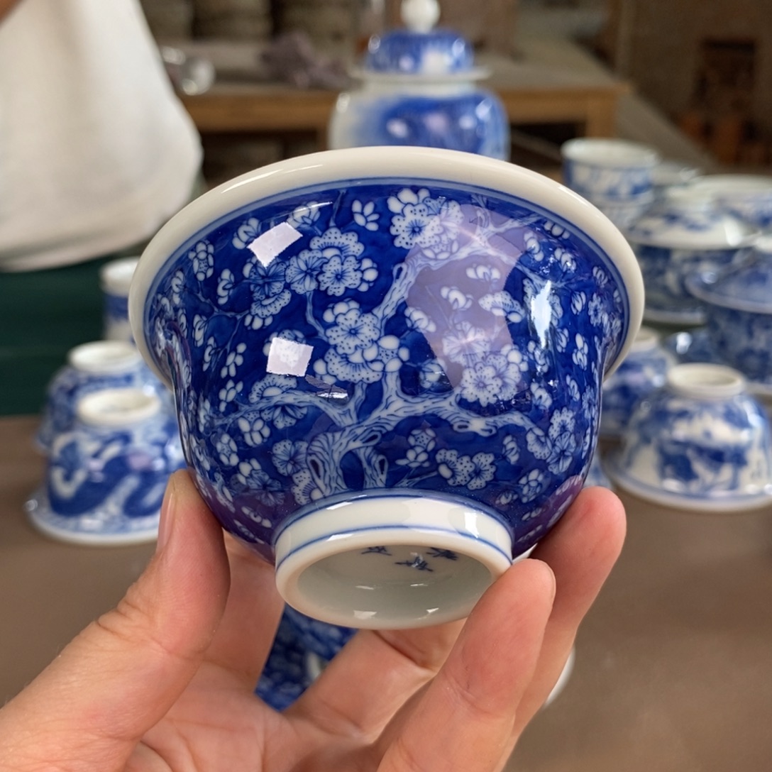 景德镇陶瓷手工手绘