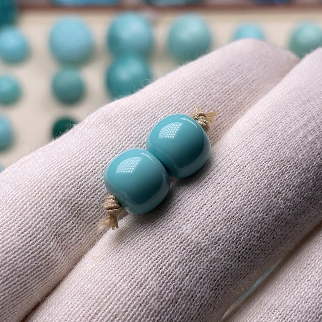 绿松石未镶嵌珠宝半成品