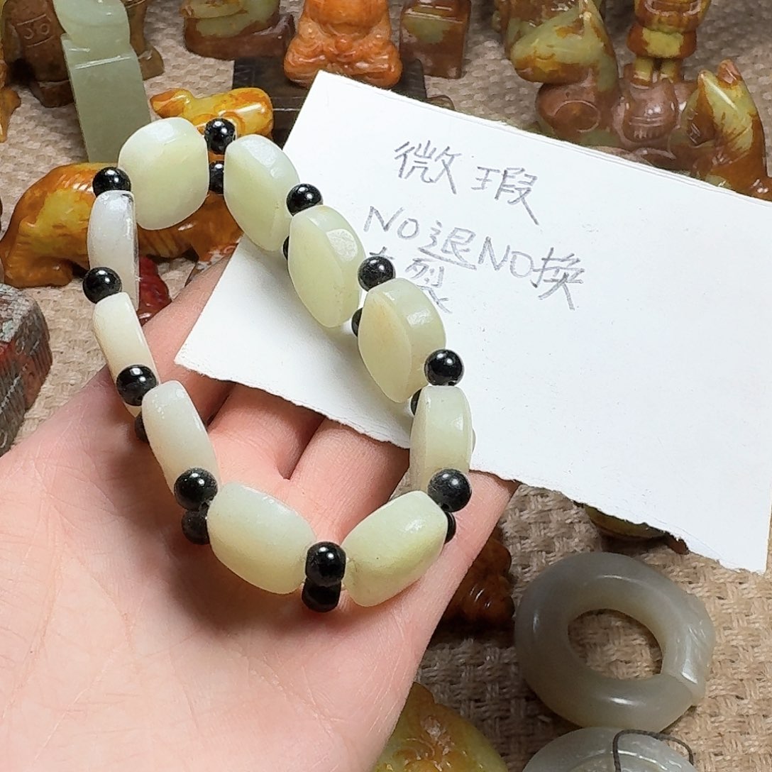 白玉菩提吊坠挂件