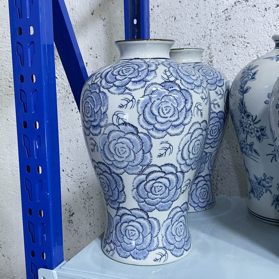 【闪购商品】摆件牡丹花美人瓶瓷器器…………………………