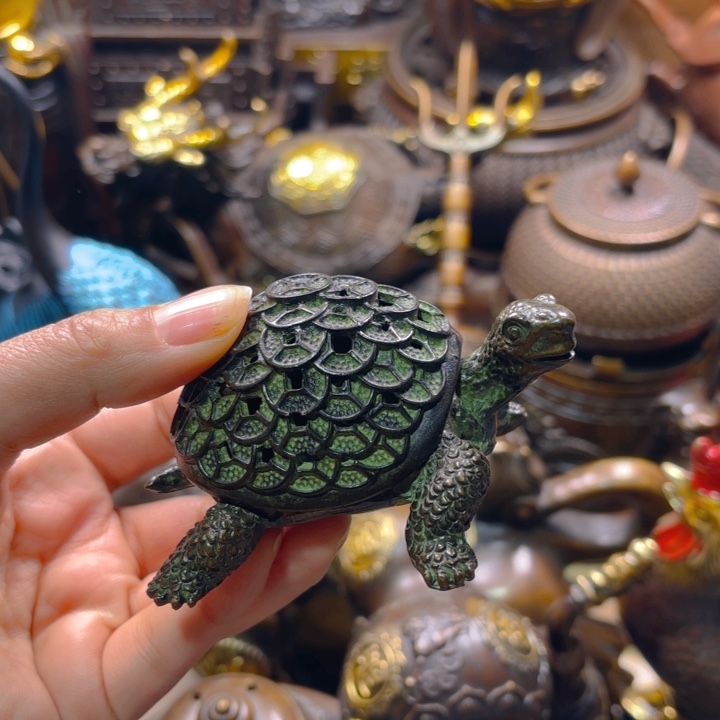 铜器摆件收收藏藏