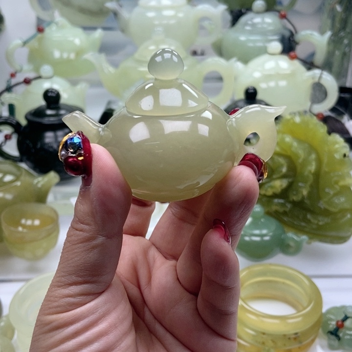 蛇纹石玉手链未镶嵌