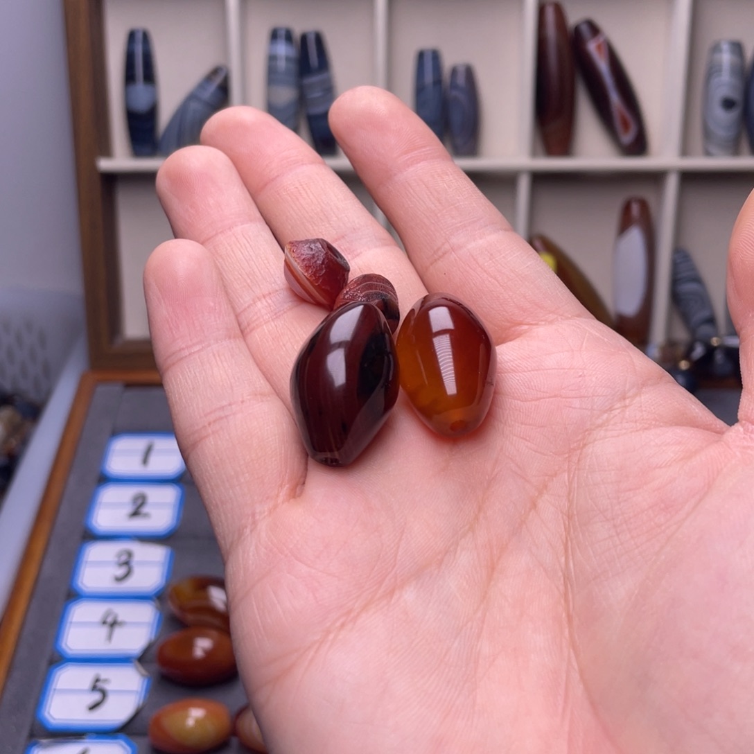 觀***秋玛瑙/玉髓合金颈饰