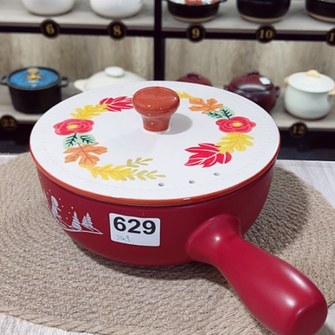 【闪购商品】1.8升手把砂锅，微瑕