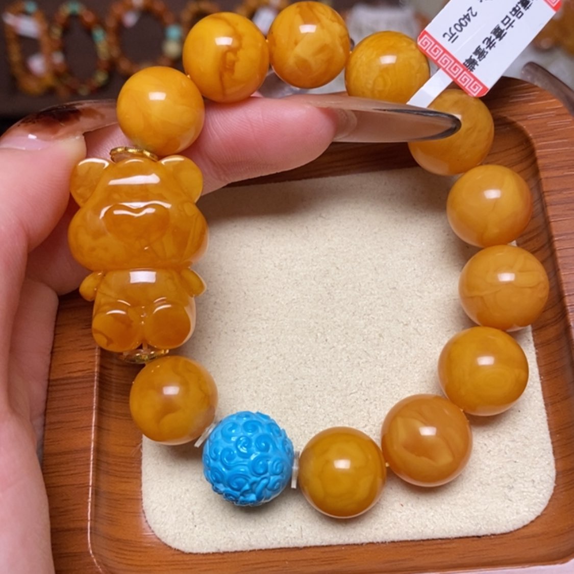 【闪购商品】手链蜜蜡未镶嵌手串