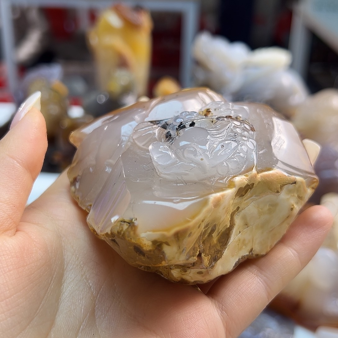 玛瑙/玉髓未镶嵌颈饰