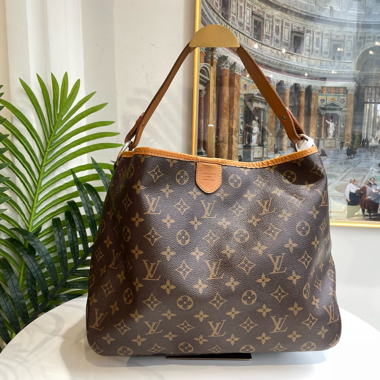 95新 LouisVuitton/路易威登 御古屋/36181/小号df 11s