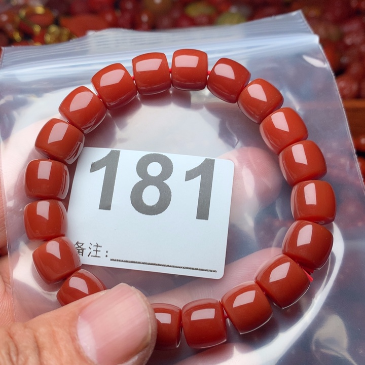 南红玛瑙手链未镶嵌时*人