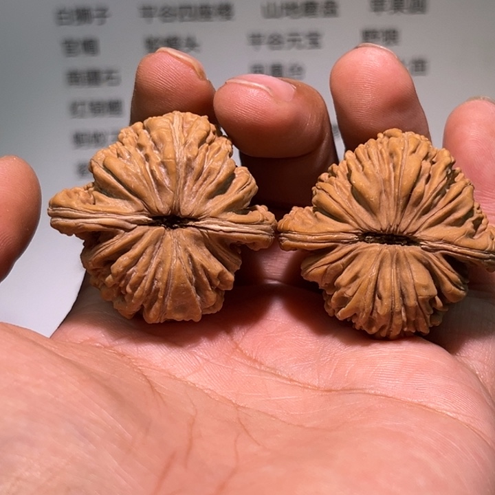 新***师把件文玩核桃39平谷楼