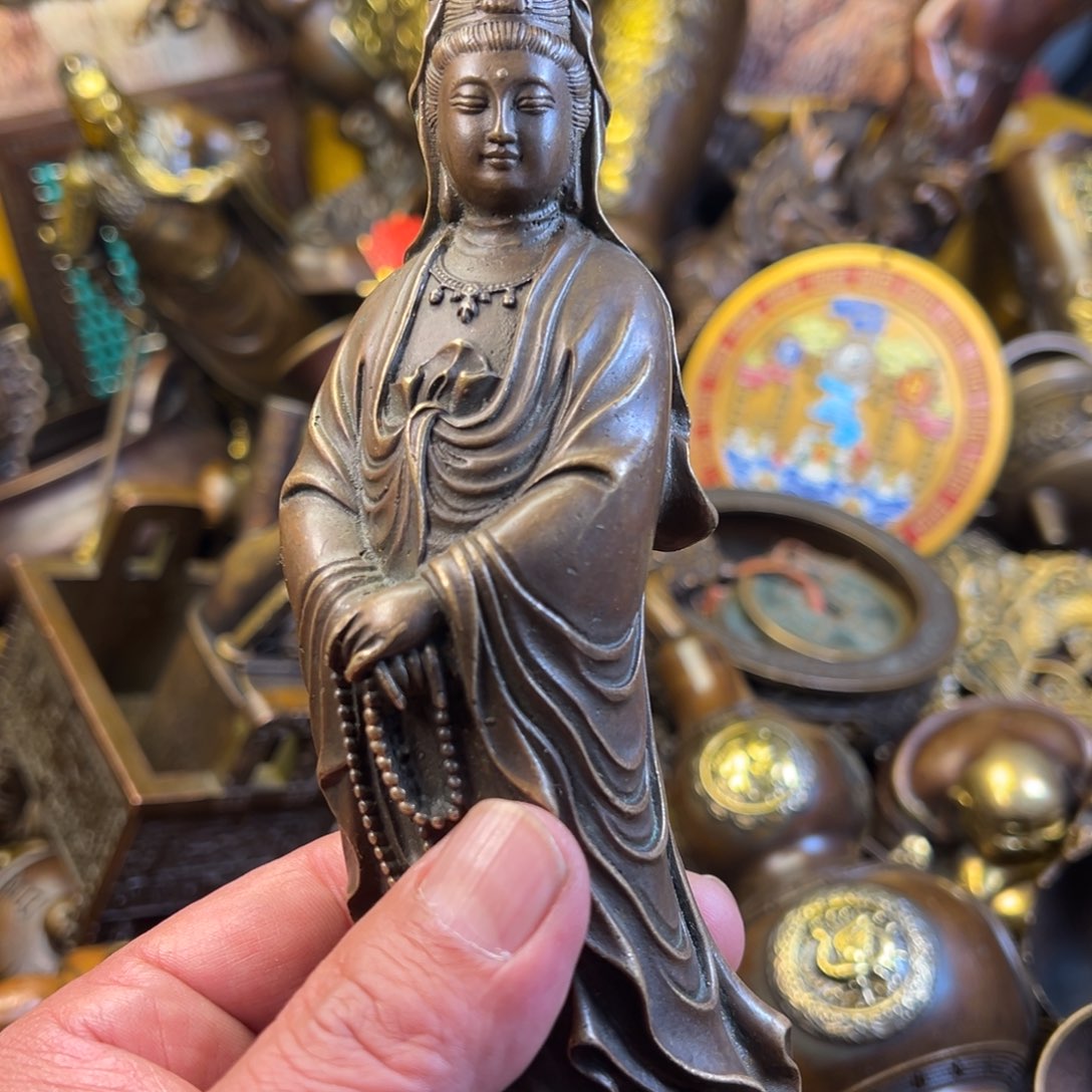 茶壶香炉铜器摆件
