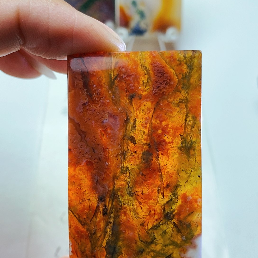 玛瑙/玉髓颈饰未镶嵌恶**心