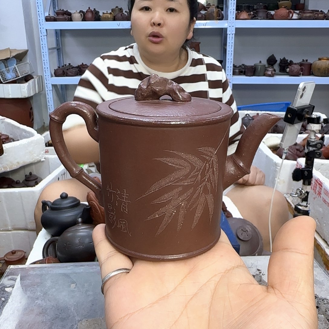 紫砂茶壶宜兴紫砂壶瑕疵