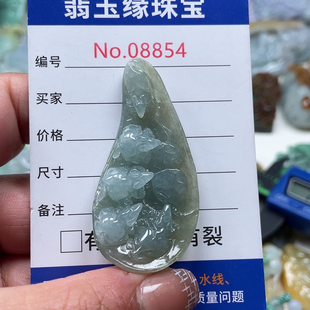 翡翠颈饰未镶嵌翡玉缘翡翠