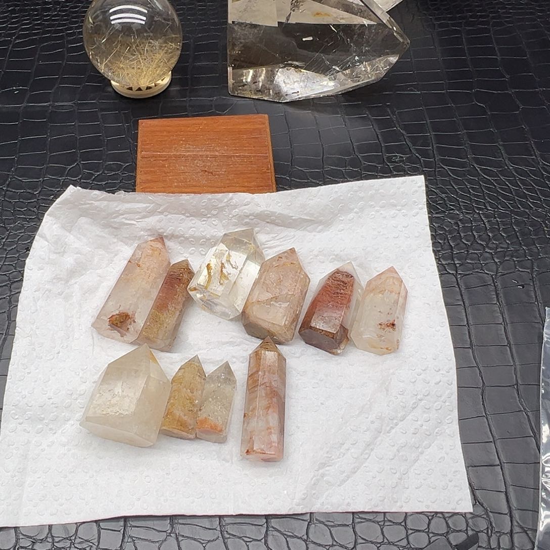 悟***选未镶嵌水晶珠宝半成品30水晶