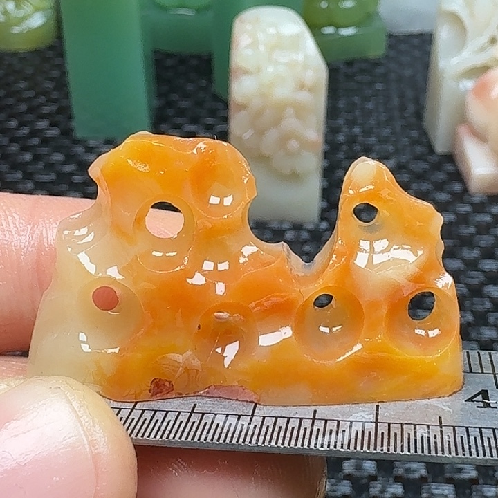 青田石真真正正章