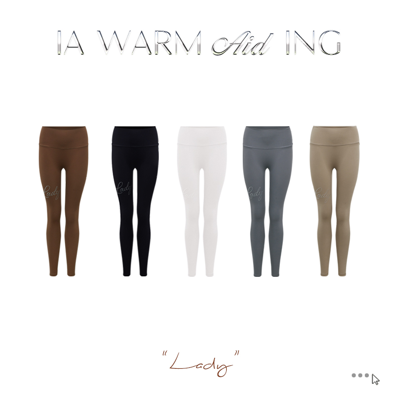 IA WARM AID ING "Lady"软糯云朵打底裤3.0蜜桃臀瑜伽普拉提健身