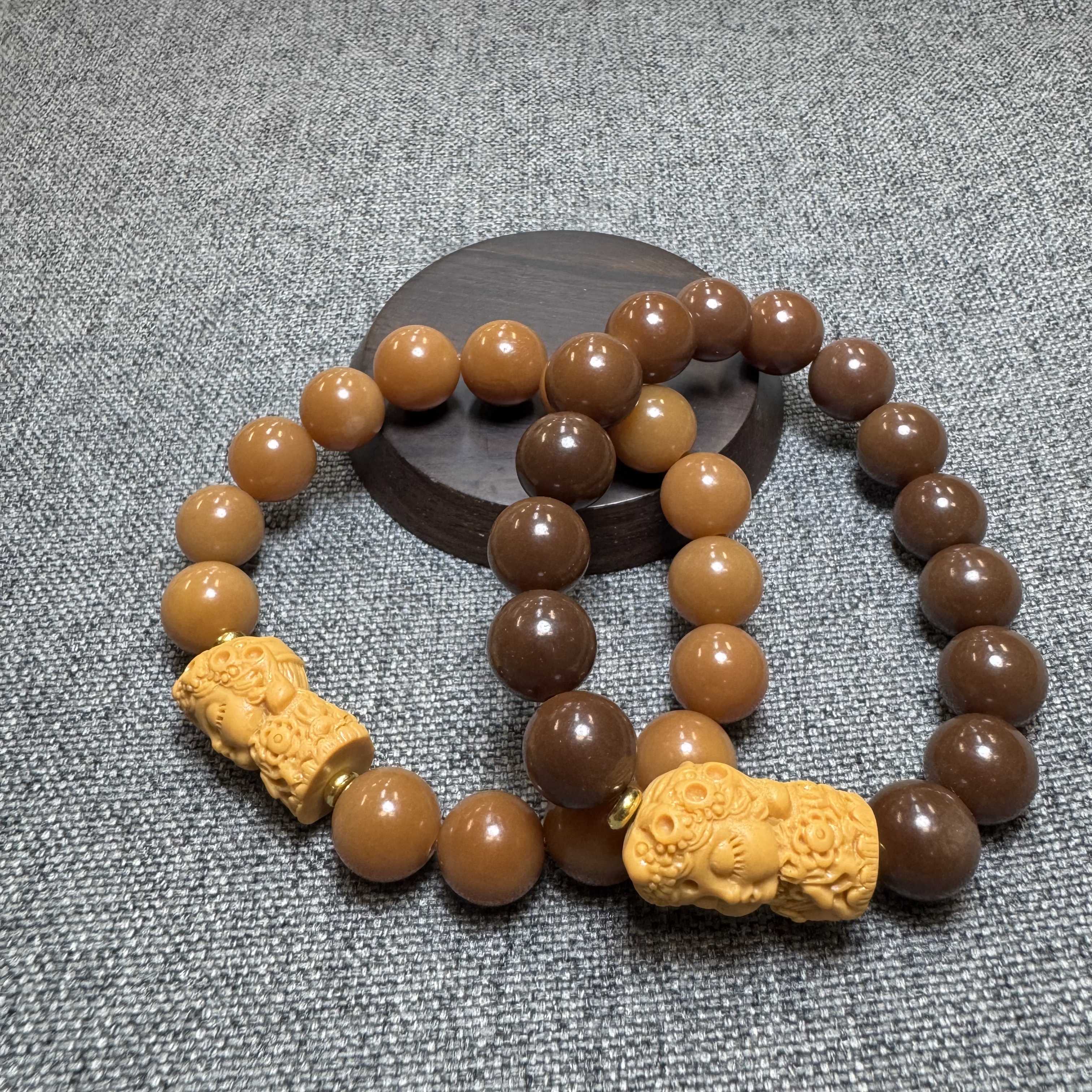 12mm宝宝渡母糖菩提手串一条