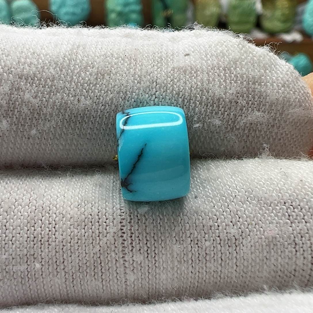 绿松石直切珠 未镶嵌