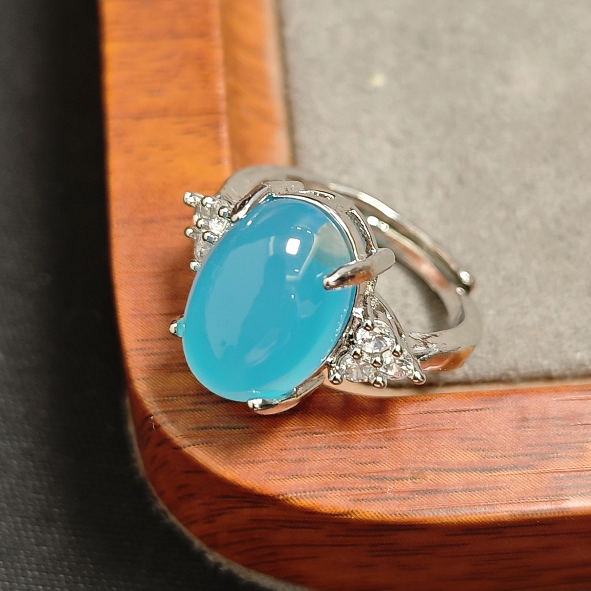 蓝宝玉戒指140(多样性发)F