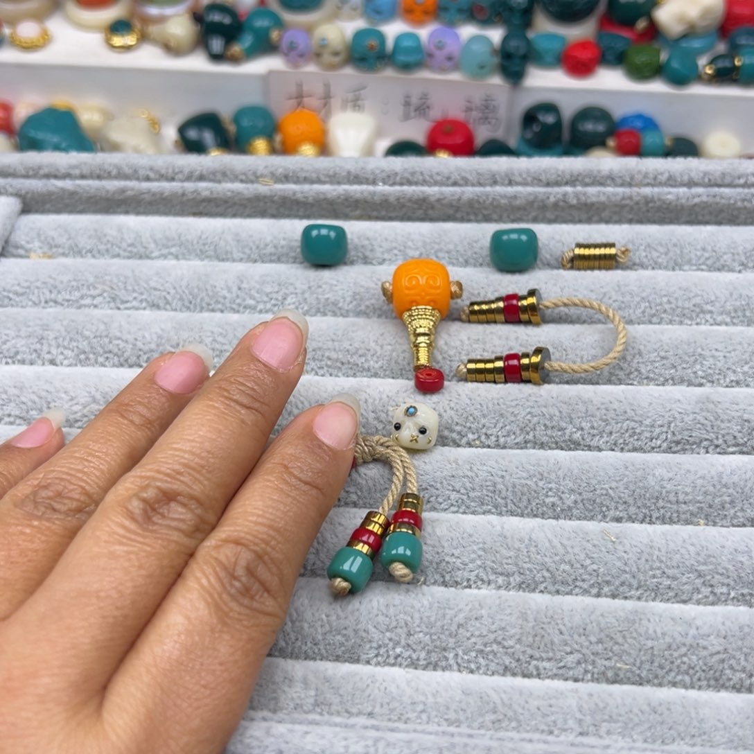 C***.琉璃手工艺品卡11的腰珠➕对孔12的三通套件