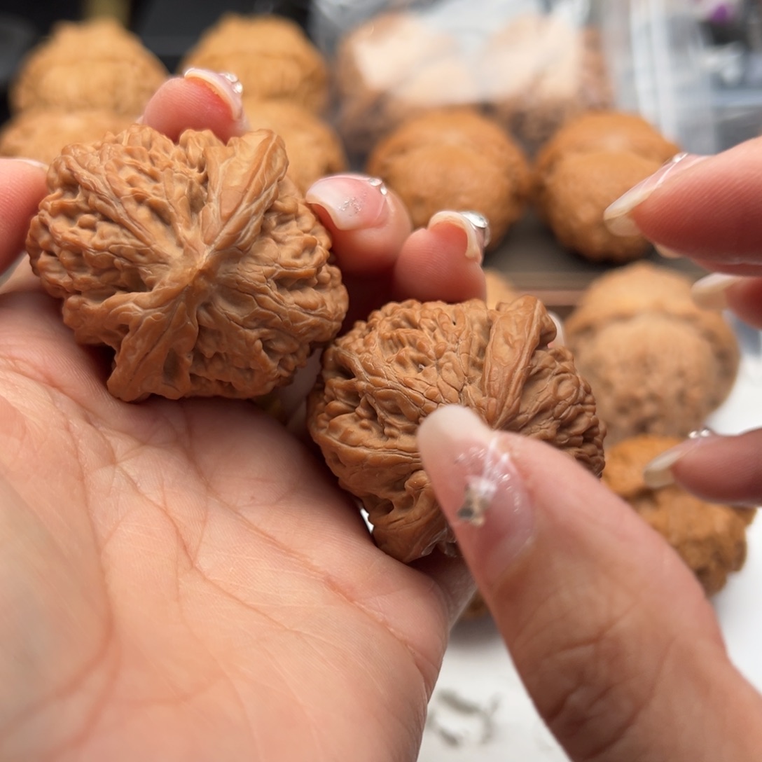 文玩核桃把件凤凰台44