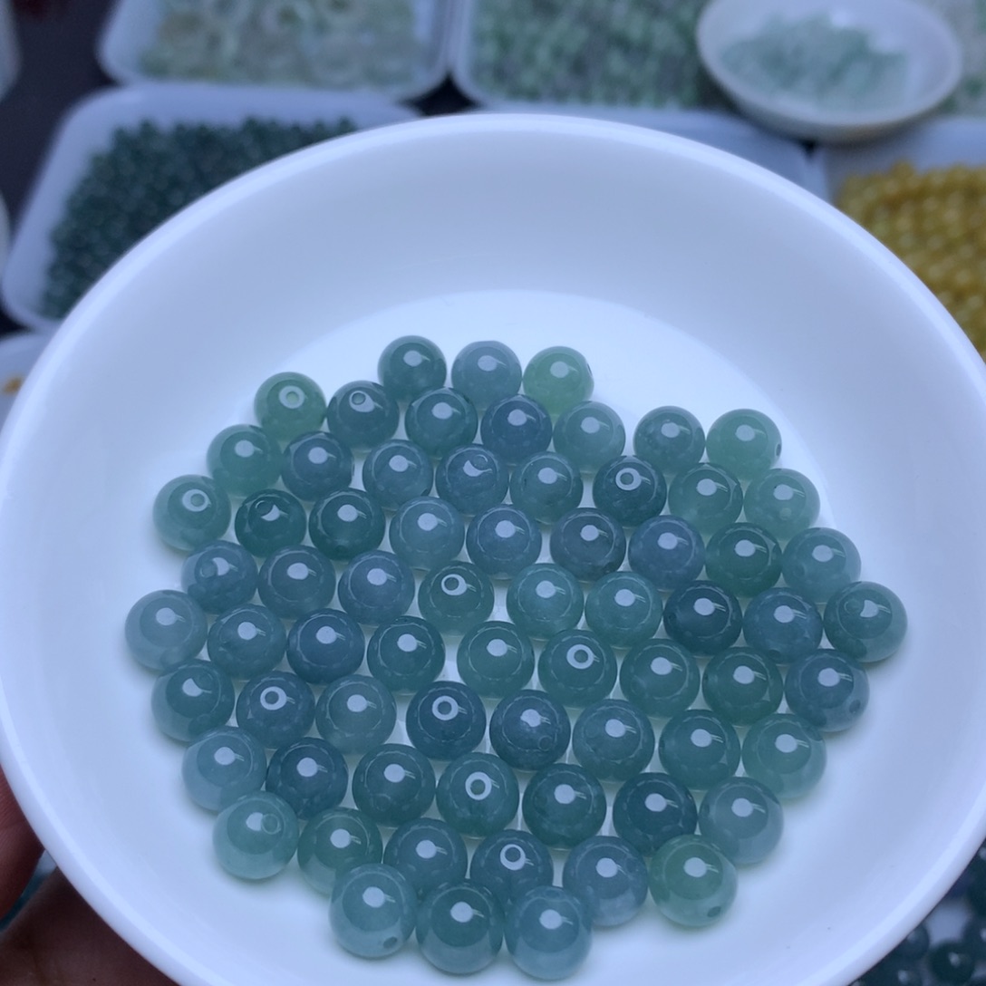 散珠翡翠卡8冰蓝水10个