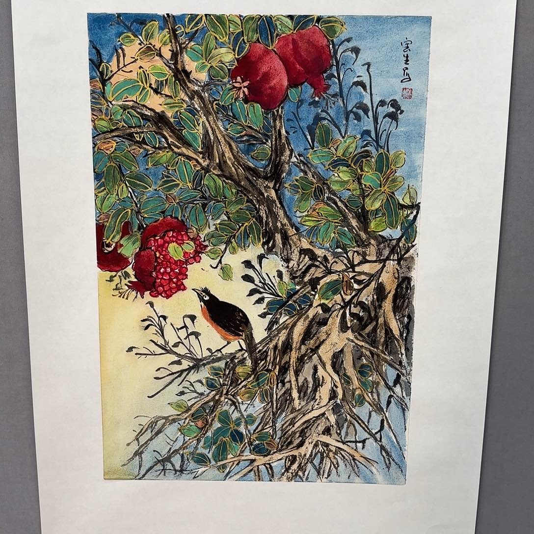 国画亲笔手绘原创