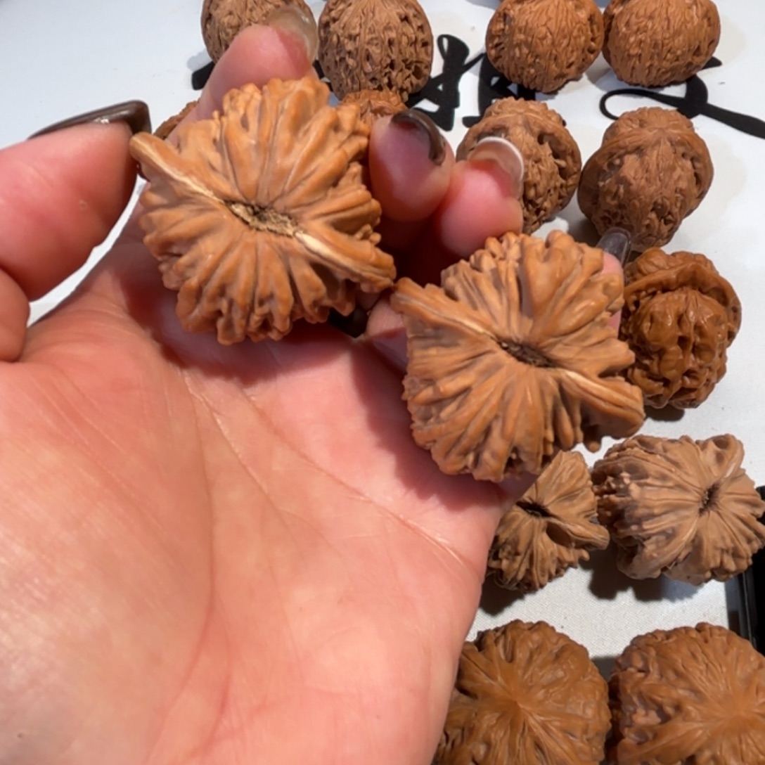 大叶紫檀（黑酸枝木类）文玩核桃 山西汉高楼42