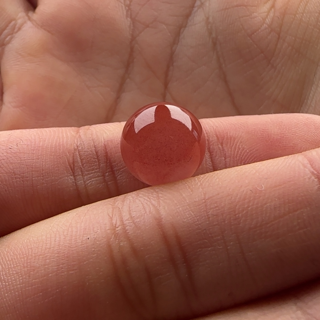 小****南红玛瑙未镶嵌圆珠11.0