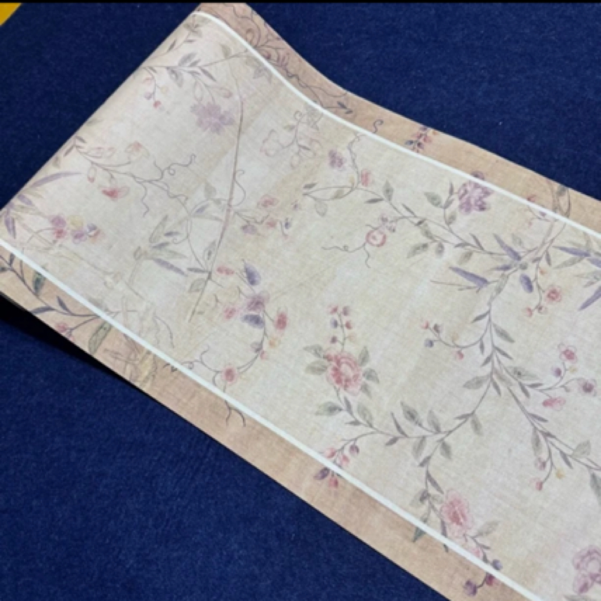 【缠枝花笺长卷】纳米半生熟篆隶行草小楷毛笔书法国画作品宣纸
