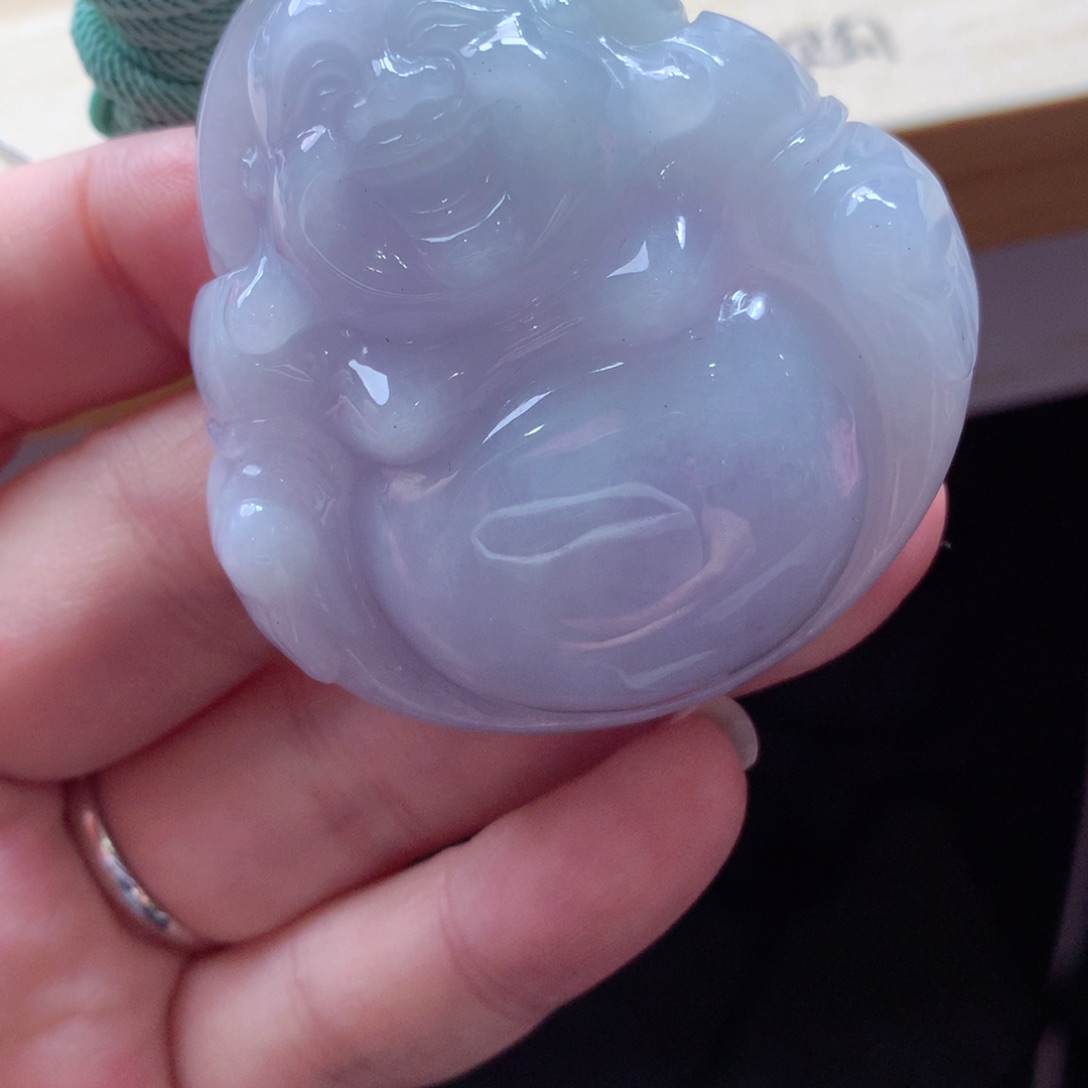 翡翠颈饰未镶嵌吊坠