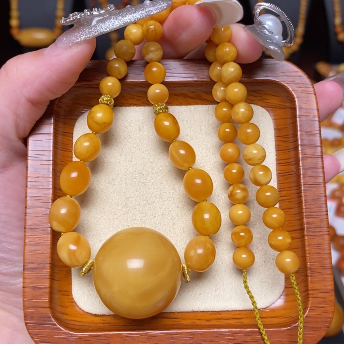 【闪购商品】未镶嵌蜜蜡颈饰项链