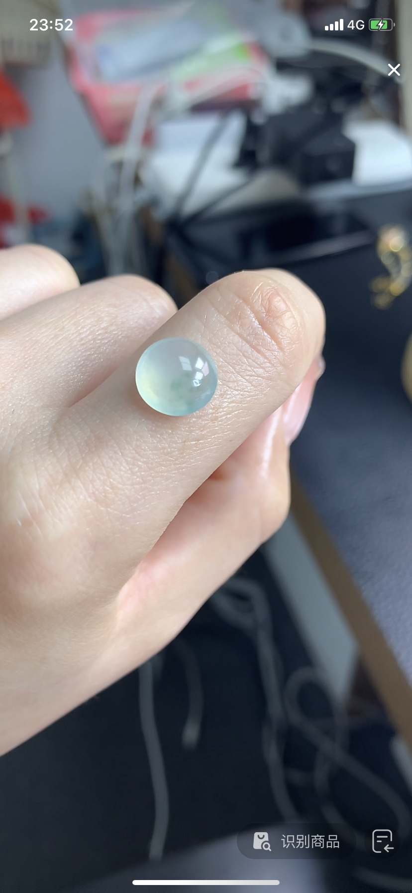 定制缅料翡翠毛货蛋面