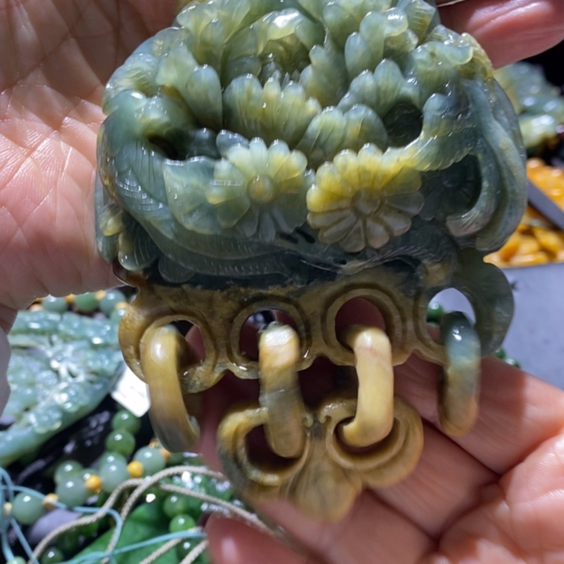 【闪购商品】岫玉毛衣链未镶嵌