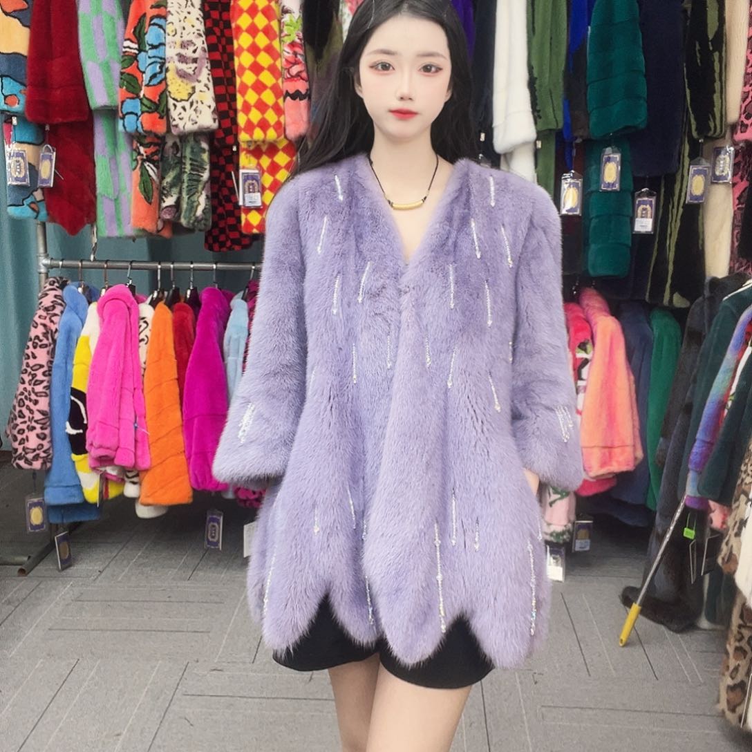 貂皮大衣貂皮大衣