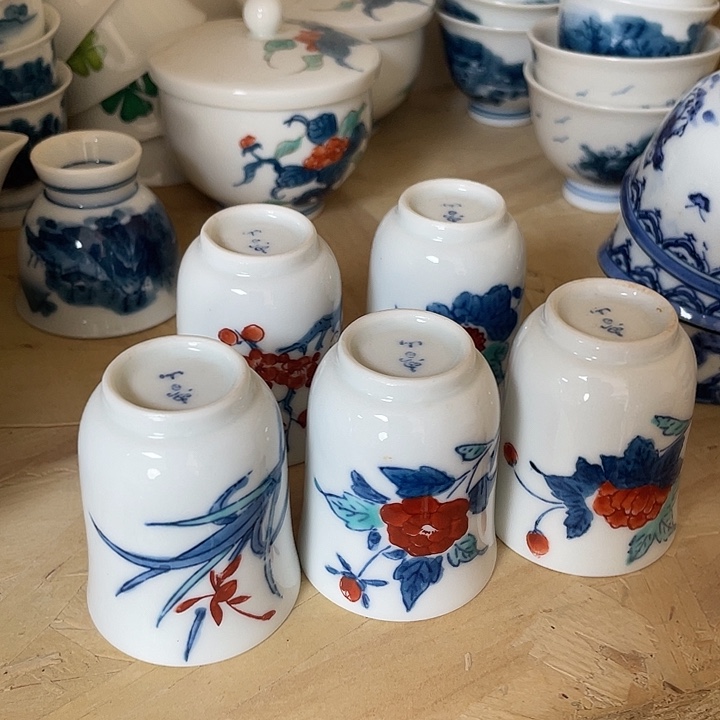 瓷片011 一人直播，看品直播间说序号