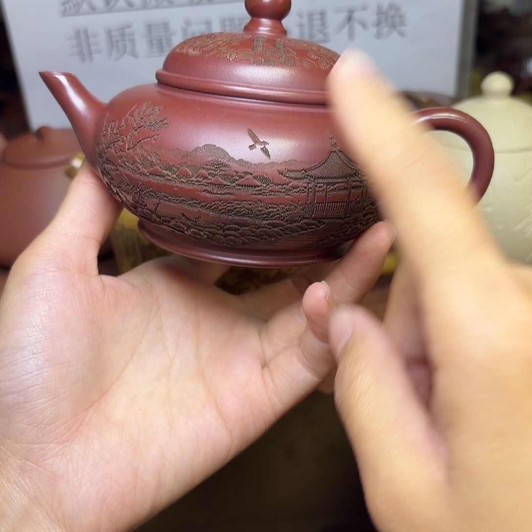 甄选宜兴本土紫砂壶