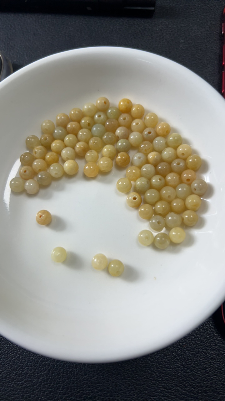 翡翠卡5➕mm50散珠多样性发货