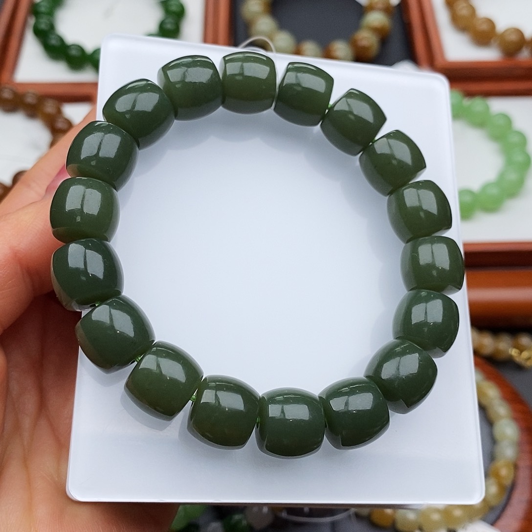 和田玉手链未镶嵌