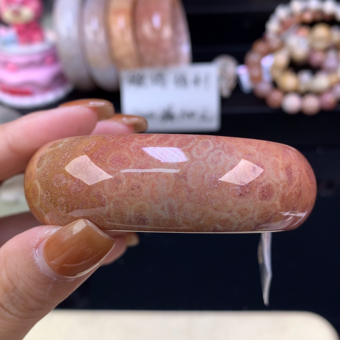 硅化珊瑚（珊瑚玉）未镶嵌吊坠(赠链)晚场福利五折56.8口（14号）