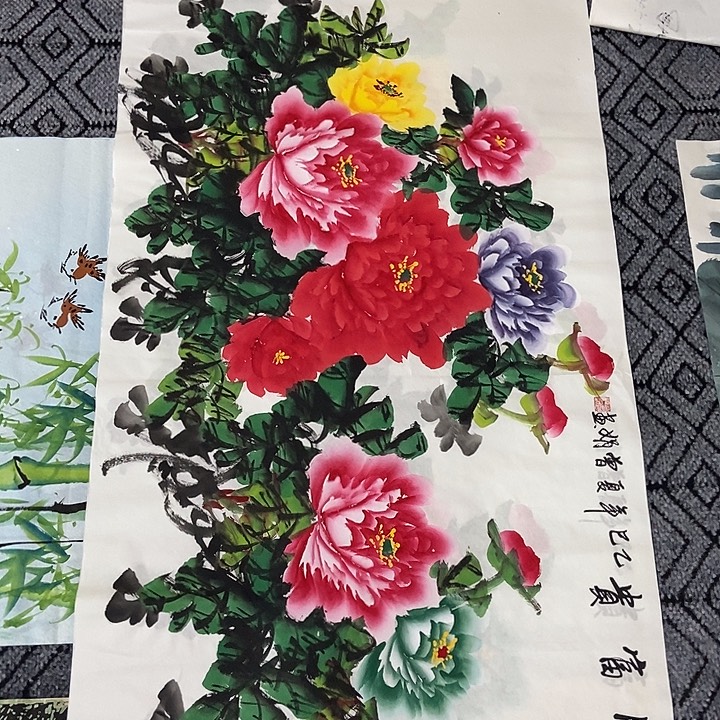 小周画廊的直播间