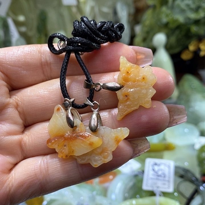 岫玉岫玉吊坠未镶嵌